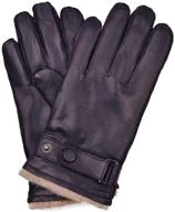 🧤 yiseven touchscreen lambskin cashmere motorcycle men's gloves & mittens - best accessories for enhanced user experience logo