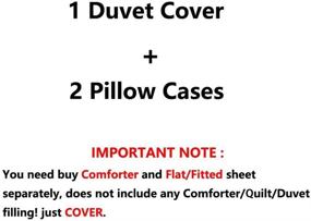 img 1 attached to Feelyou Bedding Comforter Bedspread Microfiber