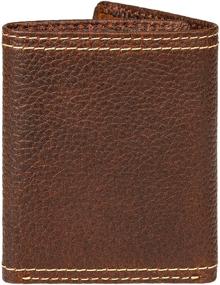 img 3 attached to 👛 Double Trifold Leather Wallet by Wrangler