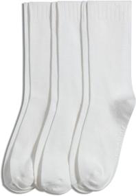 img 1 attached to 🧦 Jockey Women's Non-Binding Crew Socks - 3 Pack, Women's Socks