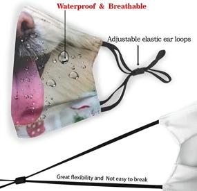 img 2 attached to 🦷 Hygienic and Reusable Toothless Balaclava with Occupational Health & Safety Filters - A Must-Have Personal Protective Equipment