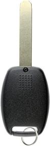 img 2 attached to 🔑 KeylessOption Keyless Entry Remote Fob & Uncut Ignition Car Key for 2006-2011 Honda Civic EX Si N5F-S0084A - Convenient Access & Enhanced Security