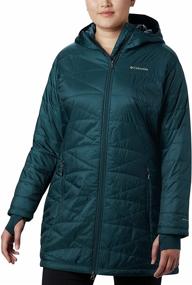img 1 attached to Columbia Womens Mighty Hooded Jacket Outdoor Recreation for Outdoor Clothing