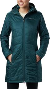 img 4 attached to Columbia Womens Mighty Hooded Jacket Outdoor Recreation for Outdoor Clothing