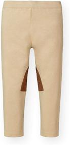 img 3 attached to 👖 H&amp;H Girls' Ponte Riding Pants by Hope and Henry