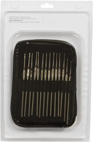 img 3 attached to Boye Crochet Master Set: 24 Steel and Aluminum Crochet Hooks for Ultimate Crafting Efficiency