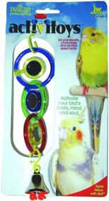img 3 attached to 🦜 JW Pet Co Triple Mirror Bird Toy - Activitoys
