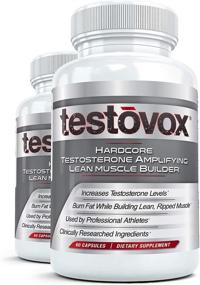 img 4 attached to 💪 Testovox Muscle Builder and Testosterone Booster: Enhance Performance and Libido with 2 Bottles of Lean Mass Formula and Tribulus Terrestris, 60 Caps Each