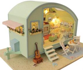 img 4 attached to Handmade Dollhouse Miniature Dolls & Accessories by Rylai Puzzles