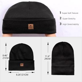 img 2 attached to 🧢 Satin Lined Hatiis Beanie Hat: Stylish Winter Knit Cap for Women and Men