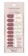 💅 dashing diva gloss ultra shine gel nail strips - set of 34 strips with nail file (inside edition) logo