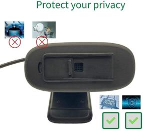 img 3 attached to 🔒 Enhance Your Webcam Privacy with MoimTech Privacy Cover for Logitech Webcam Camera C270/C310