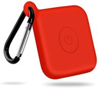 protection silicone case with carabiner keychain for tile pro accessories & supplies logo