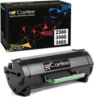 🖨️ cartlee 1 remanufactured high yield laser toner cartridges for dell b2360/b3460/b3465 series printers including m11xh - efficiently replaces oem cartridges for optimal printing performance logo