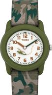 ⌚ timex boys time machines: stylish analog watch with elastic fabric strap logo