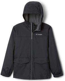 img 4 attached to Columbia Rain Zilla Jacket Bright Collegiate Boys' Clothing for Jackets & Coats