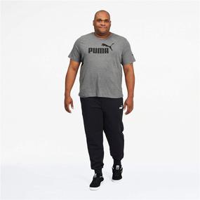 img 3 attached to PUMA Mens Tall Essentials Logo Men's Clothing and Shirts: Elevate Your Style with PUMA's Latest Collection