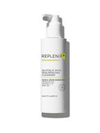 replenix discoloration glycolic acid cleanser, 6.7 fl oz - effective resurfacing formula logo