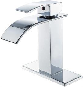 img 4 attached to 🚿 VOTON A1527C Oversized Rectangular Waterfall Bathroom