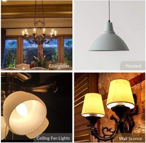 img 2 attached to Улучшите свое пространство с люстрой-канделабром Simba Lighting на лампах накаливания.