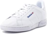 classic style reebok men's fashion sneaker in white: ultimate footwear for trendy men logo