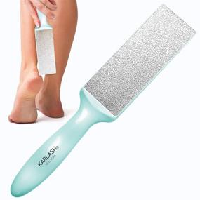 img 3 attached to 👣 Karlash 2-Sided Nickel Foot File for Effective Callus Trimming and Removal, Mint (Single Pack)