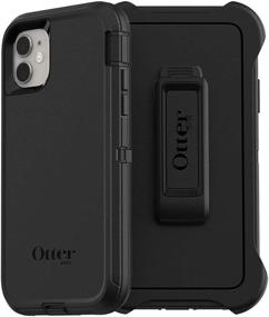 img 4 attached to 📱 Ultimate Protection: OtterBox Defender Series Screenless Edition Case for iPhone 11 - Black