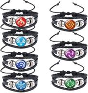 genshin bracelet luminous element bracelets boys' jewelry logo