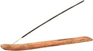 🔥 10-inch long wooden incense stick holder - ash catcher with simple and elegant design логотип