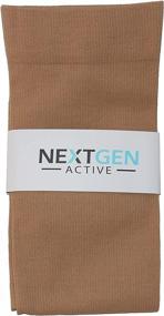 img 2 attached to NextGen Active Thigh Compression Socks Sports & Fitness