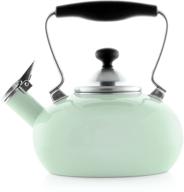 🍵 chantal zenith enamel on steel teakettle - 1.8 quart - sage green: stylish and functional tea brewing solution logo
