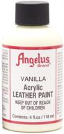 angelus leather paint oz vanilla painting, drawing & art supplies logo