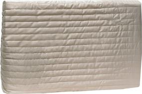 img 1 attached to 🪟 Frost King Large Indoor Quilted 2-Piece AC Cover - Fits 20"x28" Units - Beige