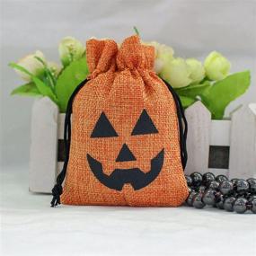 img 2 attached to 🎃 Women's Pumpkin Crossbody Bags - Devil Shoulder Chain Purse with Drawstring Bag, Novelty Design