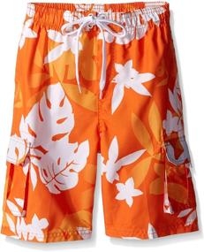 img 2 attached to Kanu Surf Boys' Zipline Quick Dry Beach Swim Trunks with UPF 50+ Protection