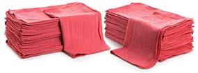 img 4 attached to 🛠️ Simpli-Magic 79101 Red Shop Towels, 14x12 inches, Pack of 50