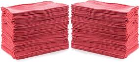 img 3 attached to 🛠️ Simpli-Magic 79101 Red Shop Towels, 14x12 inches, Pack of 50