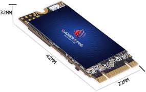 img 3 attached to 🕹️ Геймеркинг 120GB NGFF M.2 SSD - Внутренний твердотельный накопитель для настольных компьютеров и ноутбуков - Высокая производительность SATA III 6Gb/s M.2 2242 SSD (120GB)