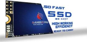 img 1 attached to 🕹️ Gamerking 120GB NGFF M.2 SSD - Internal Solid State Drive for Desktop and Laptop - High Performance SATA III 6Gb/s M.2 2242 SSD (120GB)