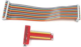 img 2 attached to 💻 Quluxe RPi GPIO Breakout Expansion Board Set with Ribbon Cable & T Type GPIO Adapter for Raspberry Pi B+ Kit