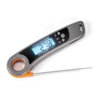 🌡️ jamber waterproof food thermometer - digital instant read thermometer for cooking, grilling bbq, baking, and heating - candy, milk, meat thermometers included logo