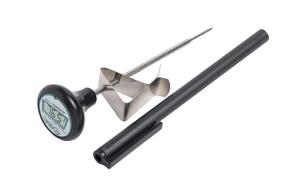 img 4 attached to 🌡️ Digital Cooking Candy Thermometer with Stainless Steel Pot Clip - Quick Read & Battery Included