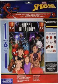 img 1 attached to Amscan 670667 Spider Man Birthday Multicolor