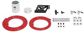img 4 attached to Mishimoto MMCFK-F2D-08RD Coolant Filter Kit for Ford 6.4L Powerstroke 2008-2010 Red - Top Performance & Enhanced Compatibility