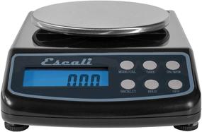 img 3 attached to Buy Escali Lab Weight Scale L Series in Black – Accurate and Compact Design