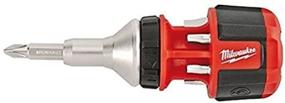 img 1 attached to 🔧 Milwaukee 48-22-2320 Compact Ratcheting Multi Bit Driver: Ultimate Tool for Quick and Precise Tightening and Loosening Jobs