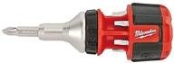 🔧 milwaukee 48-22-2320 compact ratcheting multi bit driver: ultimate tool for quick and precise tightening and loosening jobs logo