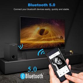 img 1 attached to Сабвуфер Bestisan с усилителем Bluetooth