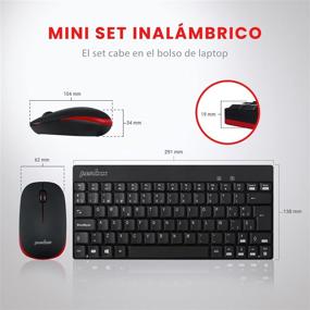 img 3 attached to 🔌 Perixx PERIDUO 712ES - Wireless Keyboard and Mouse Set