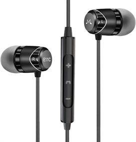 img 4 attached to 🎧 Стерео-наушники SoundMAGIC E11C с проводом и микрофоном - Мощный бас, спортивные наушники HiFi (Черный)